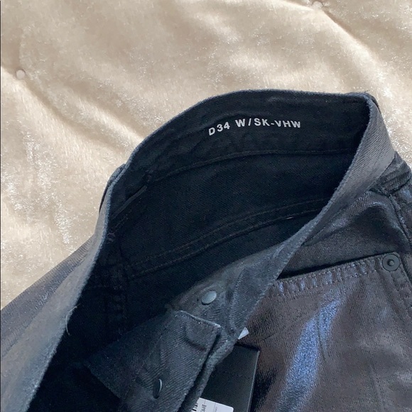 Saint Laurent  High Waisted Shiny Effect Jeans - Picture 16 of 16